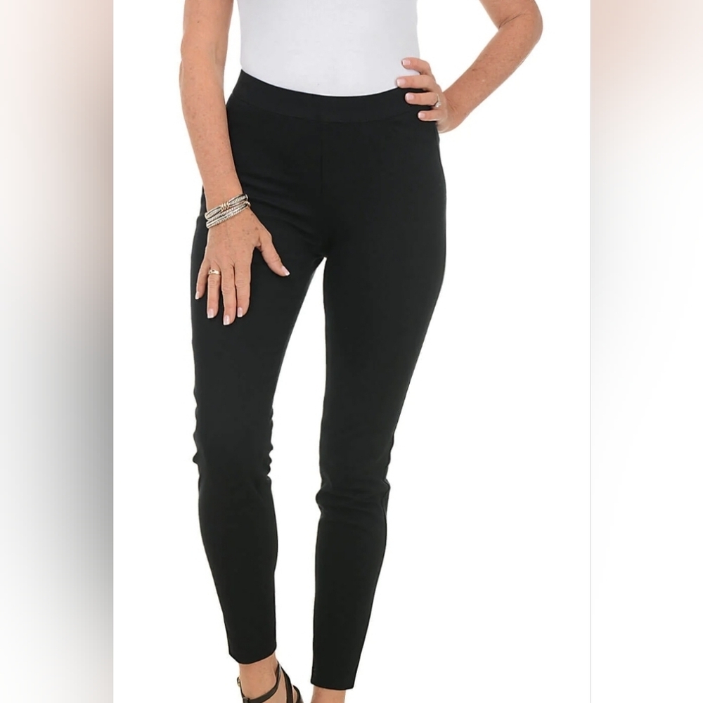 Zac & Rachel Pull-on Black Pants Size 6